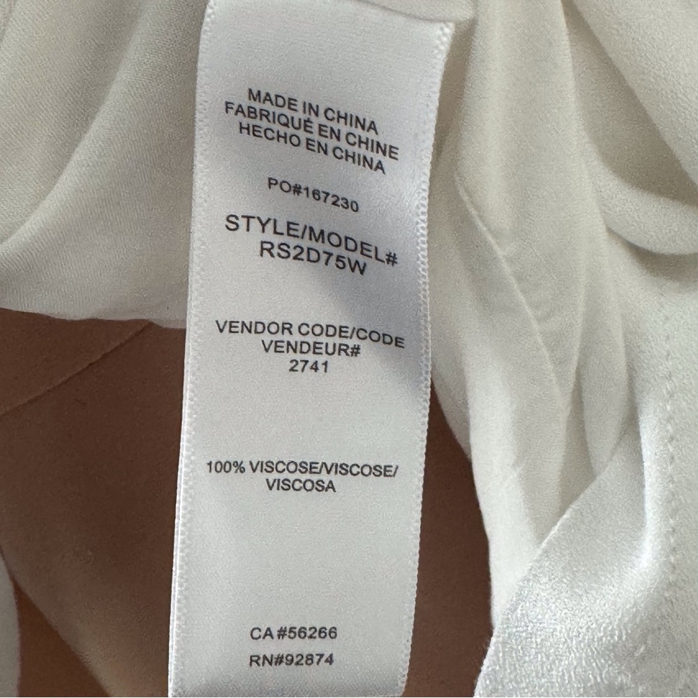 SPLENDID V-Neck White Dress Small - Picture 8 of 8